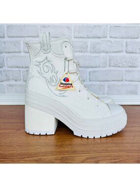 ⭐Converse Chuck 70 De Luxe Heel Western Hi 5.5 Mens Boots Shoes Sneakers A10335C
